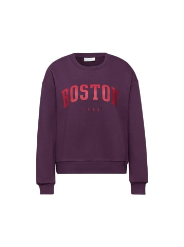 Street One Sweatshirt in royal plum