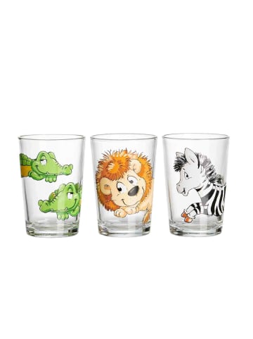 Ritzenhoff & Breker 9er Set Kindergläser verschiedene Motive 205 ml bunt in bunt