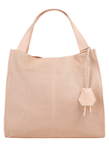 Cluty Shopper echt Leder in rosa