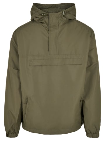 Brandit Windbreaker in Grün