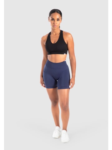 SMILODOX Shorts Temmy Pocket Seamless in Marineblau