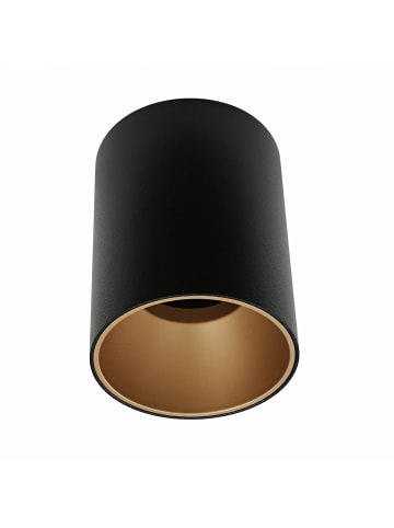 Licht-Erlebnisse Deckenlampe Ø 8.9 x (H)11.5 cm in Schwarz GoldSchwarz Gold