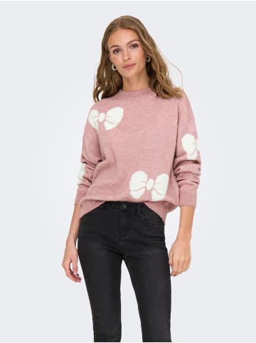 JDY Strickpullover in Woodrose