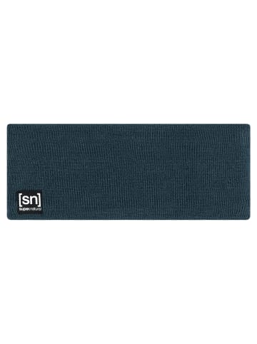 super.natural Merino Stirnband in blau