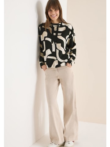 Cecil Langarmshirt in raw khaki