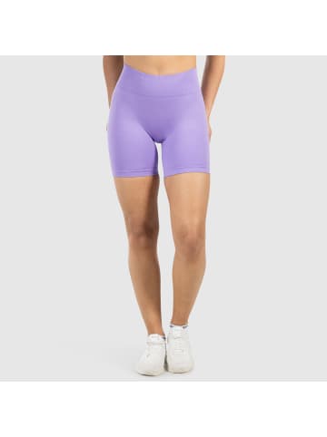 SMILODOX Shorts Nomeli Scrunch in Lila