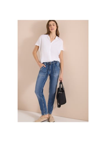 Cecil Jeans in mid blue used wash