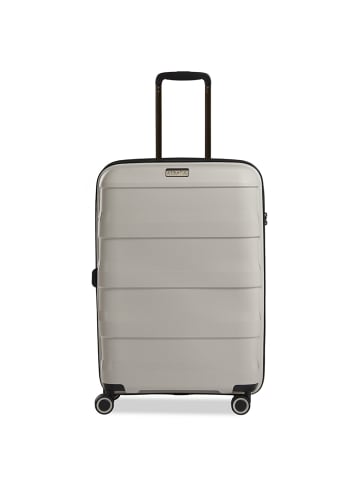 Stratic Straw + 4-Rollen Trolley 65 cm in beige