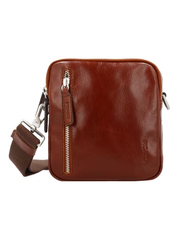 PICARD Buddy Mini Bag Umhängetasche Leder 16 cm in cognac