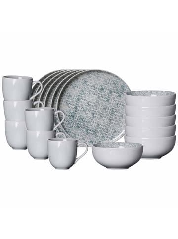 Ritzenhoff & Breker 18-tlg. Frühstücks-Set Porto in Grau – in grau