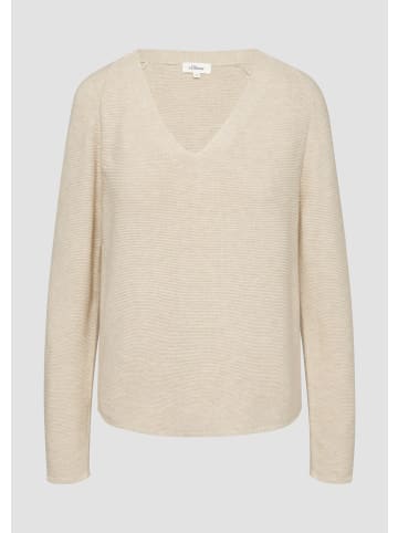 s.Oliver Strickpullover in 81W1_beige