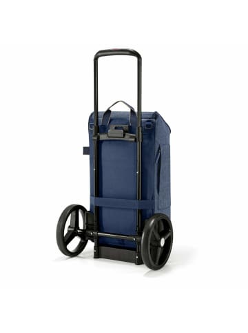 Reisenthel citycruiser bag - Einkaufstasche 60 cm (baroque marble) in herringbone dark blue