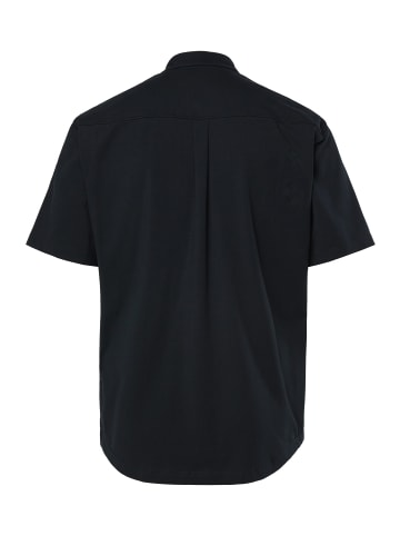 Men Plus Hemd in schwarz