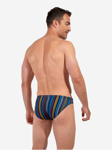 HOM Badehose Swim Micro Briefs Marni in multicolor stripes