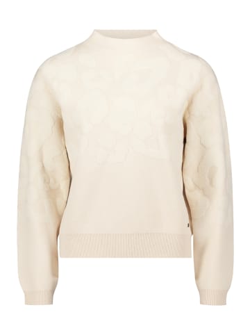 BETTY & CO Strickpullover mit Jacquard in cream