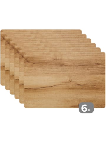 MuchoWow Platzset - Tischset (6-teilig) Mehrfarbig, abwaschbar