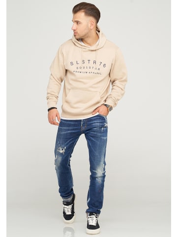 SOULSTAR Hoodie NIZZA in Beige