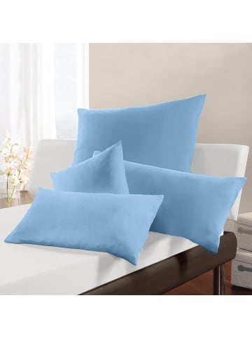 Estella Single-Jersey Kissenbezug in hellblau