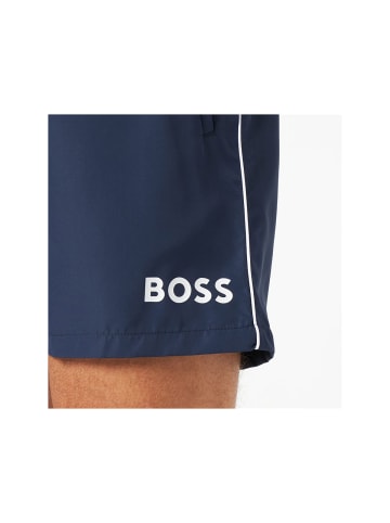 Hugo Boss Badeshorts in marineblau