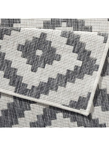 NORTHRUGS In- & Outdoor Teppich Malta Grau Creme