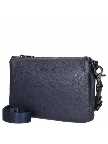 Mandarina Duck Mellow Leather Pochette - Abendtasche 23 cm (warm taupe) in dress blue