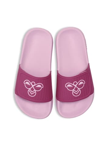 Hummel Klettverschluss Badelatschen Pool Slide Lebensstil Kinder in ROSEATE SPOONBILL