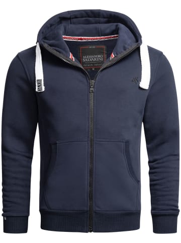 Alessandro Salvarini Jacke AS-314 in Navy