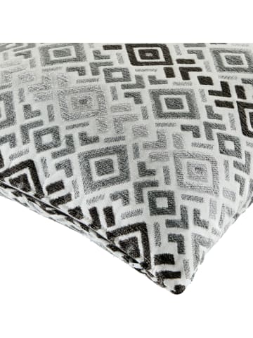 Erwin Müller Jacquard Kissenhülle 2er-Pack York in silber