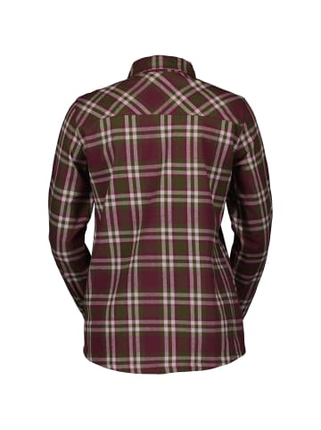 SCOTT W FLANNEL LS SHIRT in Tannengrün