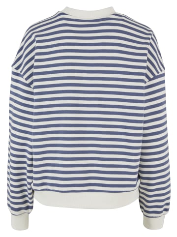 Urban Classics Sweater in whitesand/vintageblue