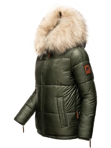 Navahoo Winterjacke Tikunaa in Olive