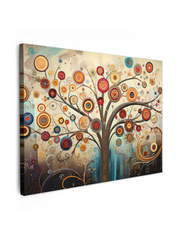 MuchoWow Leinwand bilder Stilvoller Baum (BxH)