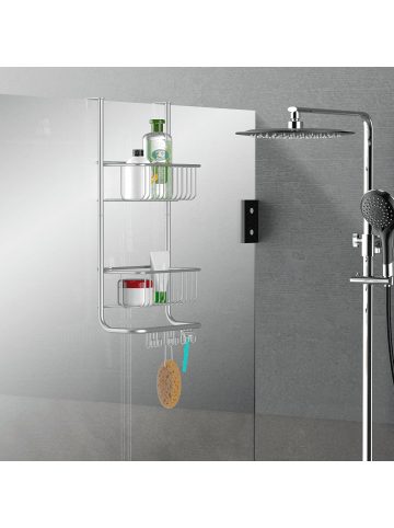 Eisl Hängeregal, Silber matt