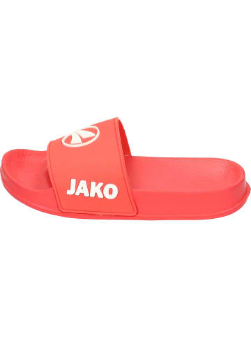 Jako Badeschuhe in fiery red/white