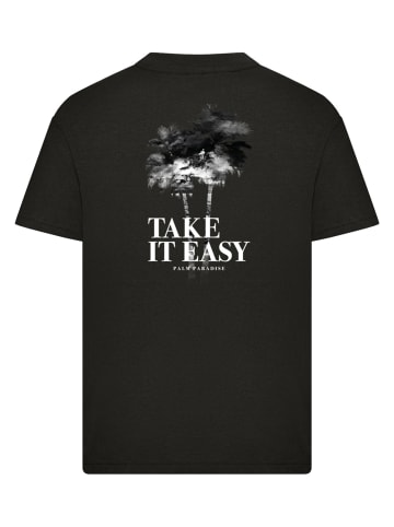 Mister Tee Mister Tee Kids Take It Easy Palm Paradise Tee in black