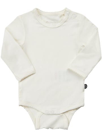 Minymo Kinder Langarmbody "Body LS" in Weiß