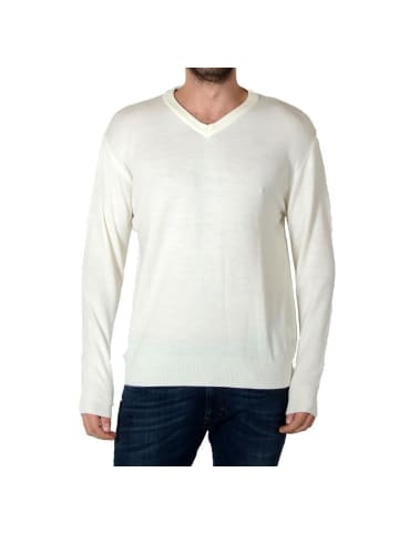 Pascal Morabito Pullover Touché Kaschmir PMH 09 Weiß