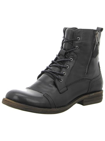 Mustang Schnürstiefelette in schwarz