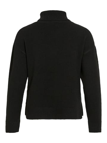 Vila Strickpullover in Black