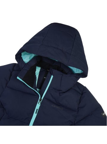 Icepeak Loris Winterjacke mit Kapuze und Schneefang in Dunkelblau