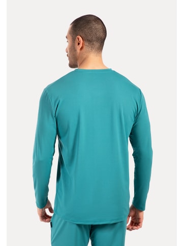 SMILODOX Longsleeve Xion in Petrol