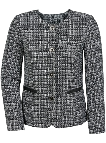 WITT WEIDEN Blazer in schwarz-weiß-gemustert