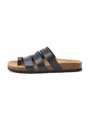 billowy Pantoletten  in schwarz