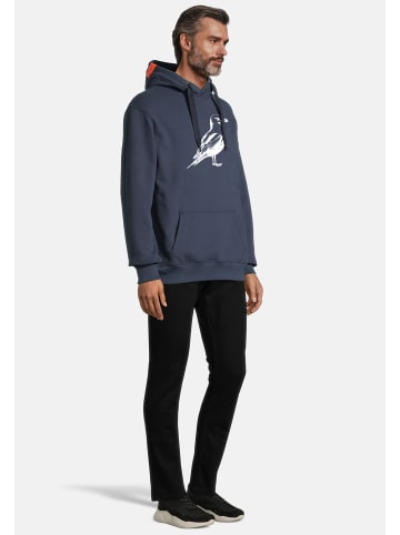 Salzhaut Hoodie ODDEBODJE UNISEX - Möwe in Navy