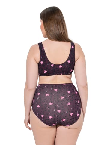 Ulla Popken Bustier in dunkle pflaume