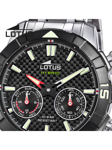 Lotus Chronograph-Armbanduhr Lotus Classic silber groß (ca. 45mm)