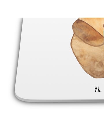 Mr. & Mrs. Panda Untersetzer Bär Baby ohne Spruch in Weiß