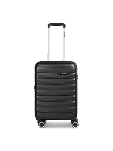 Bench Paris 4 Rollen Kabinentrolley S 55 cm mit Dehnfalte black