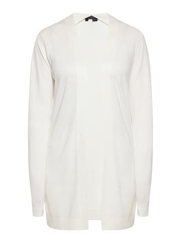 usha BLACK LABEL Damen Cardigan in WOLLWEISS