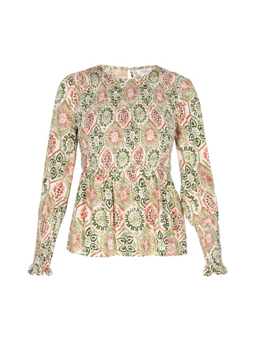 usha FESTIVAL Blouse in green multicolor